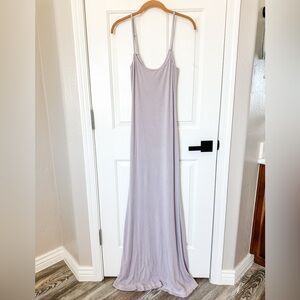 SKIMS Soft Lounge Long Slip Dress Pastel Purple Maxi Dress - Size 2XL